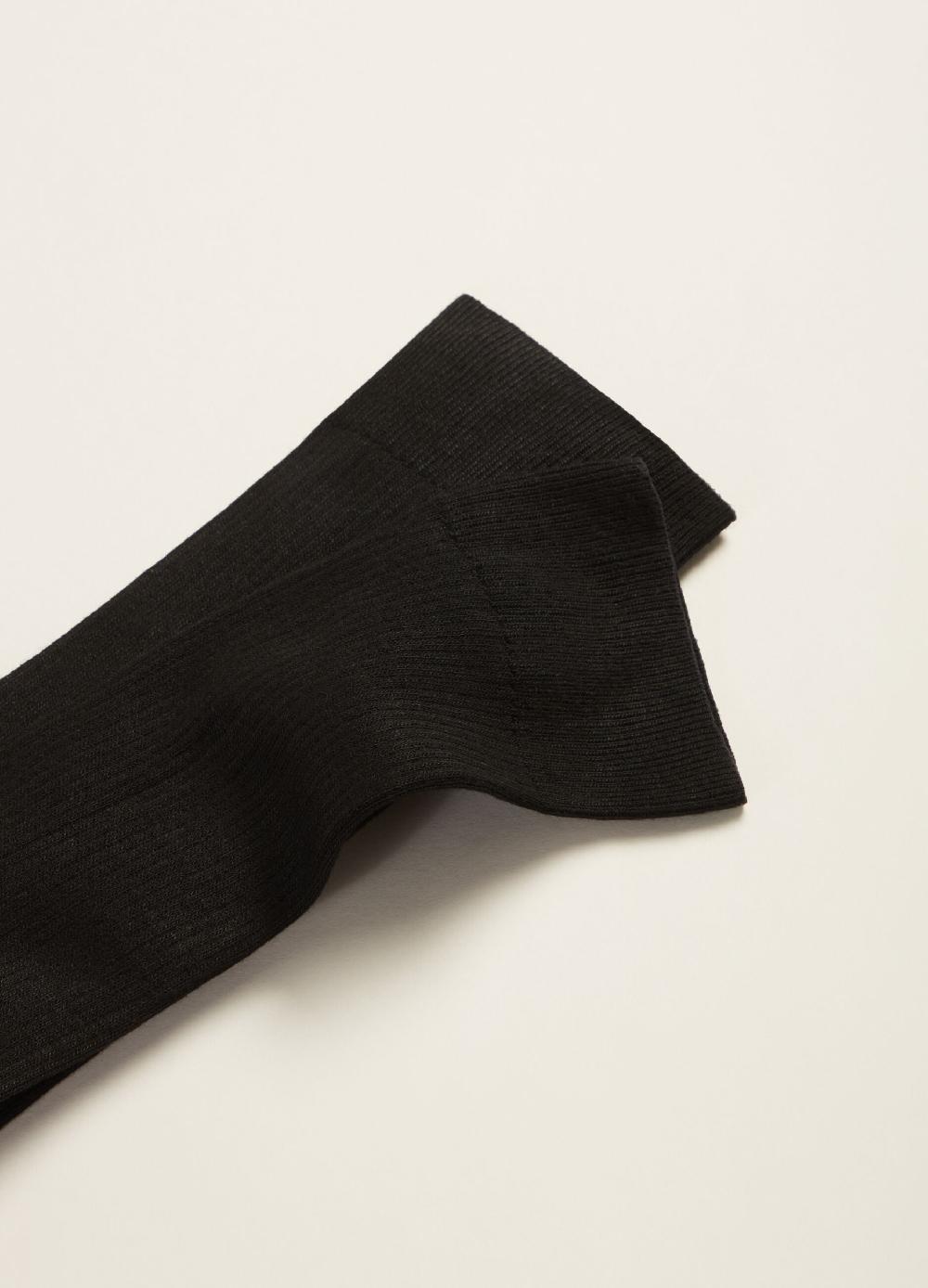 Stefanel Calze Lunghe In Viscosa A Costine