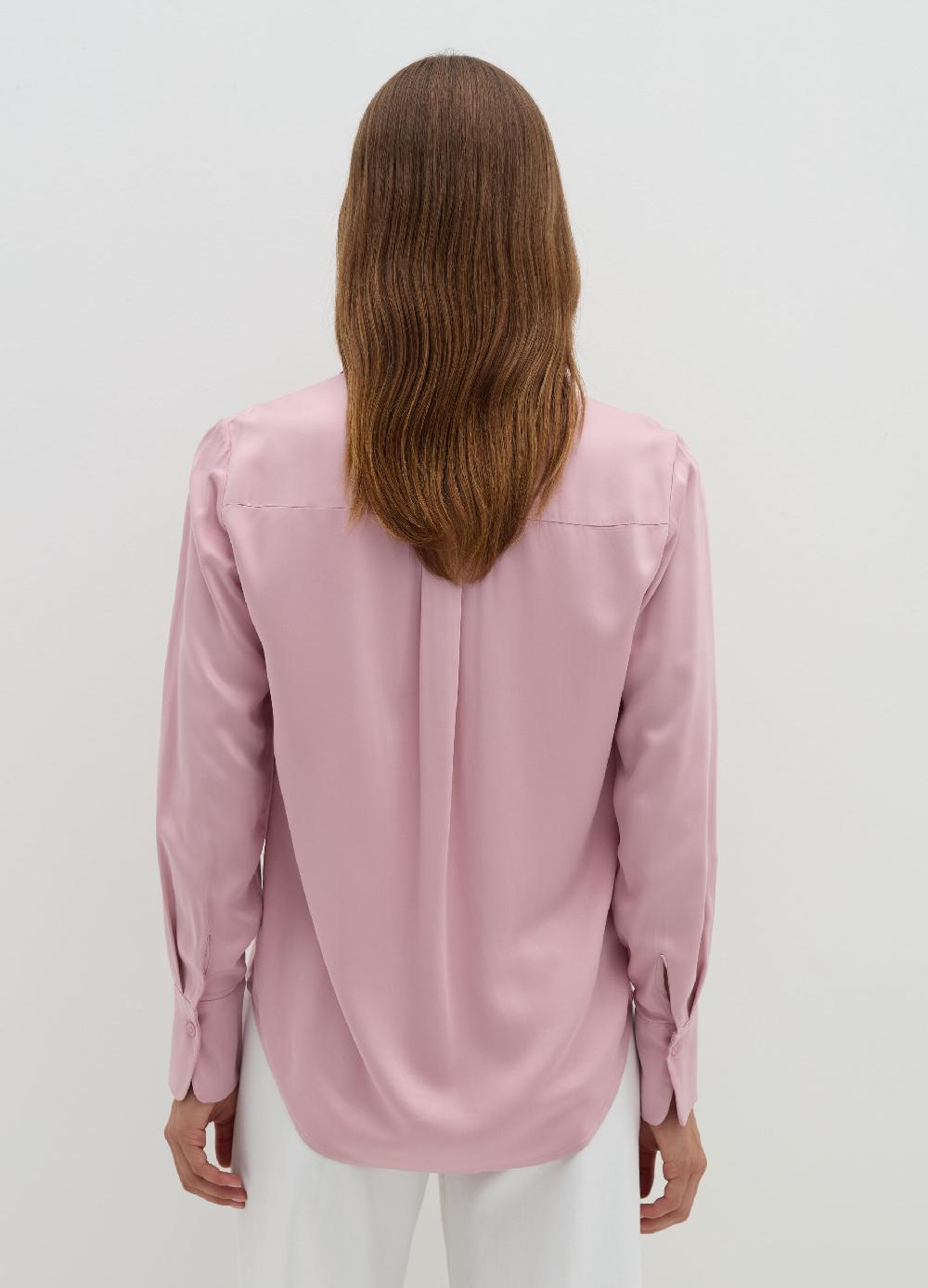 Stefanel Camicia In Viscosa Satin