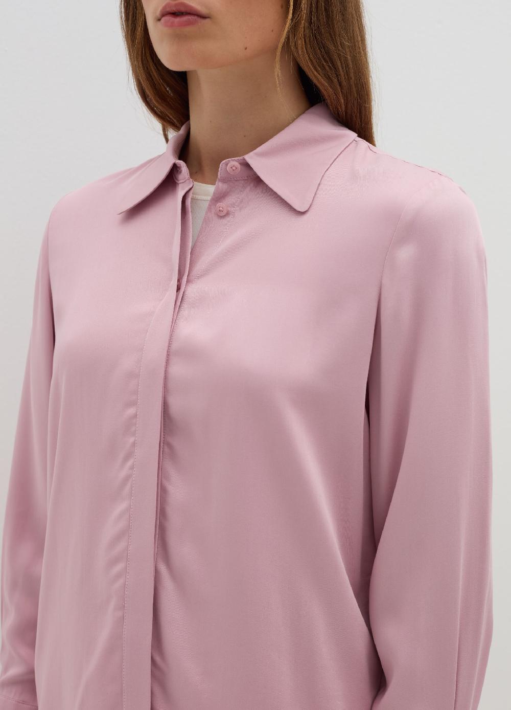 Stefanel Camicia In Viscosa Satin