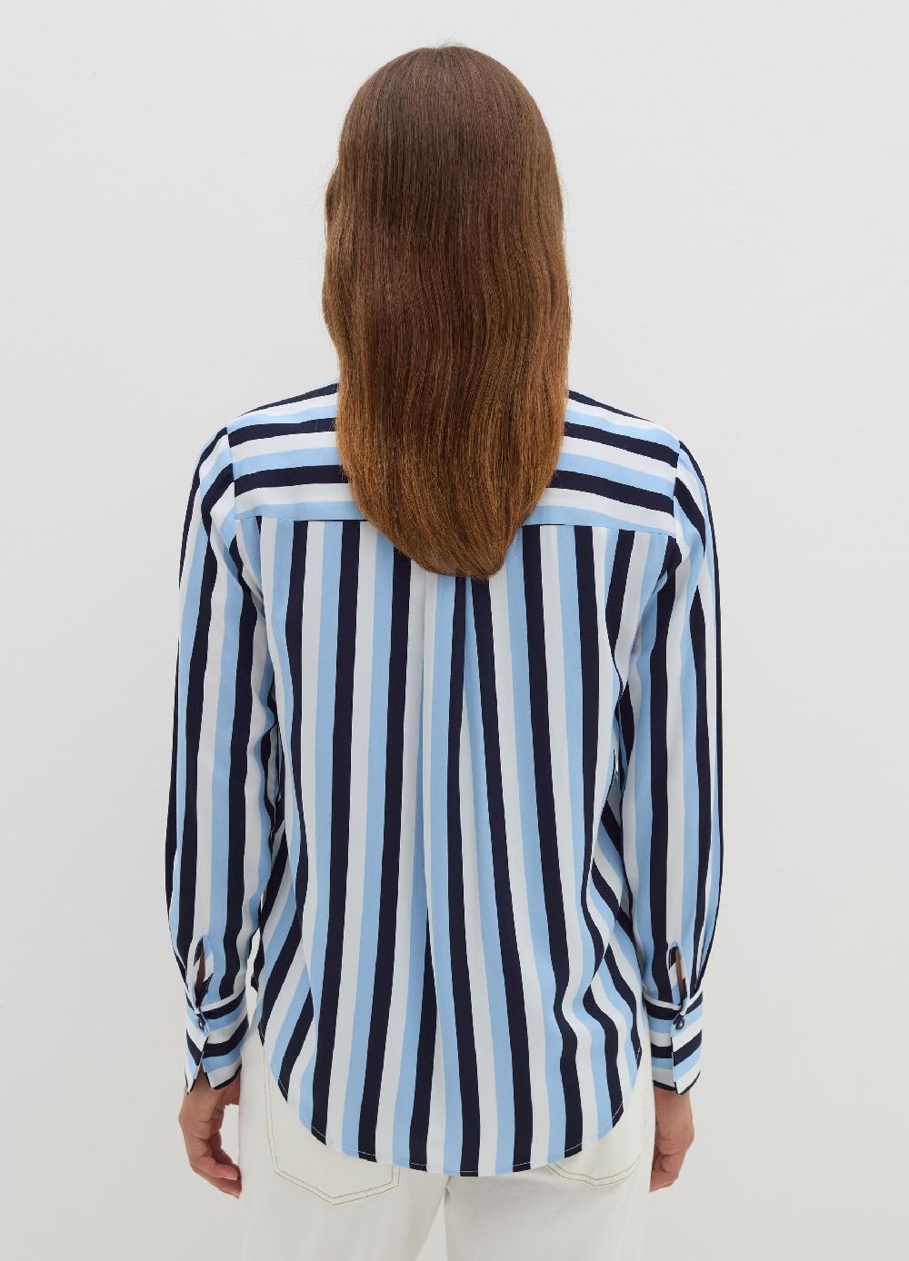 Stefanel Camicia In Viscosa Satin