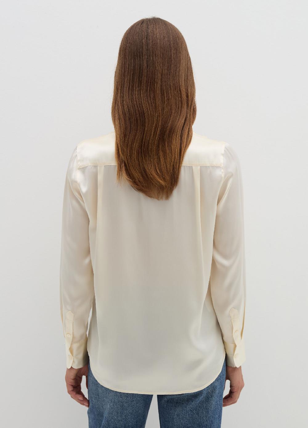 Stefanel Camicia In Viscosa Satin