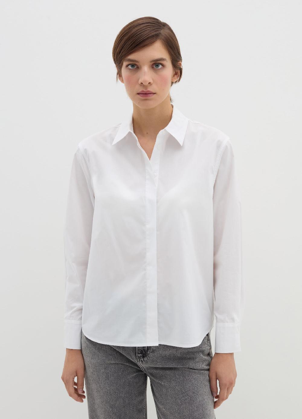 Stefanel Camicia Regular Fit In Popeline