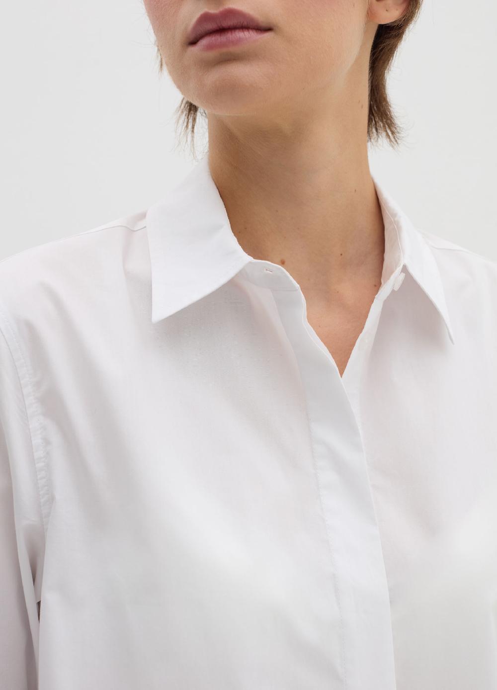 Stefanel Camicia Regular Fit In Popeline