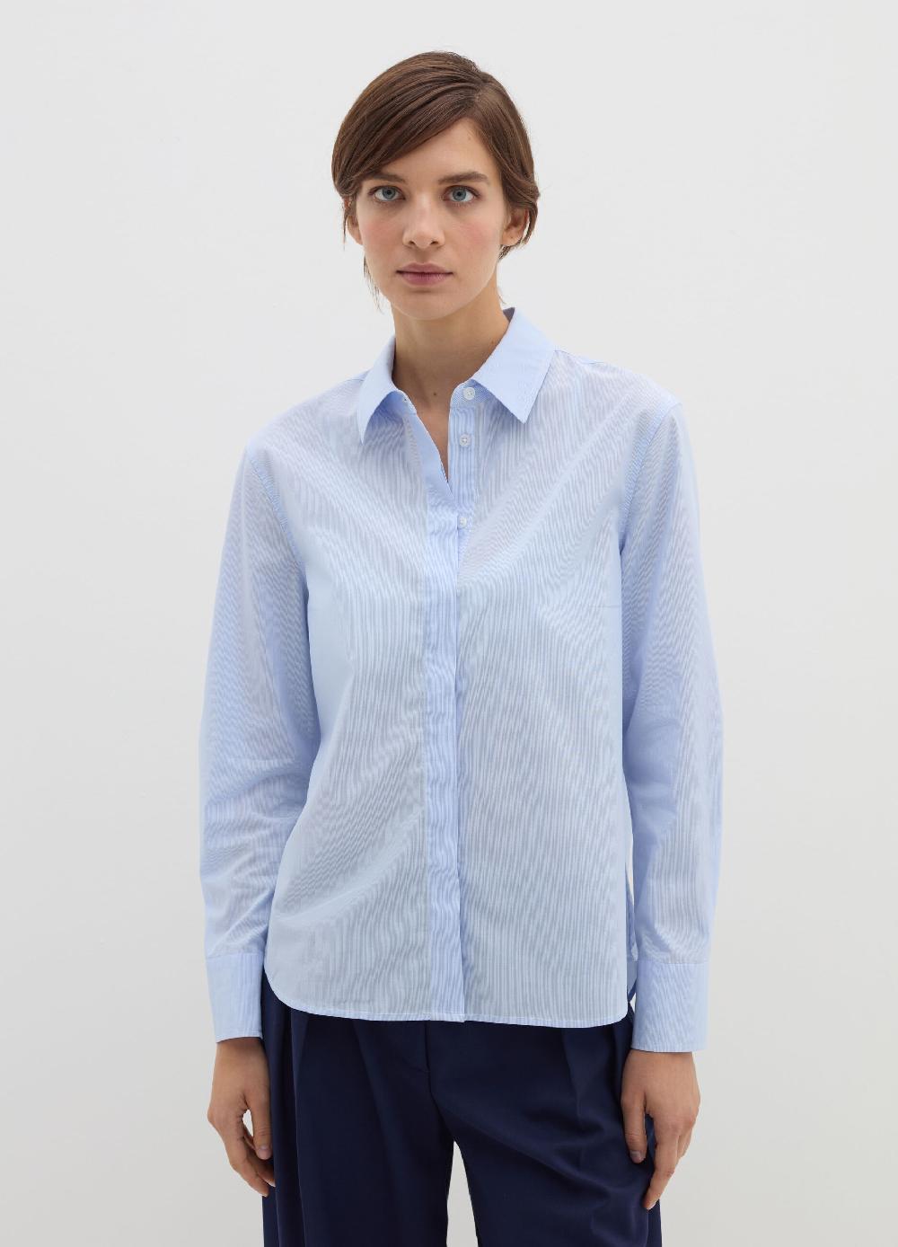 Stefanel Camicia Regular Fit In Popeline