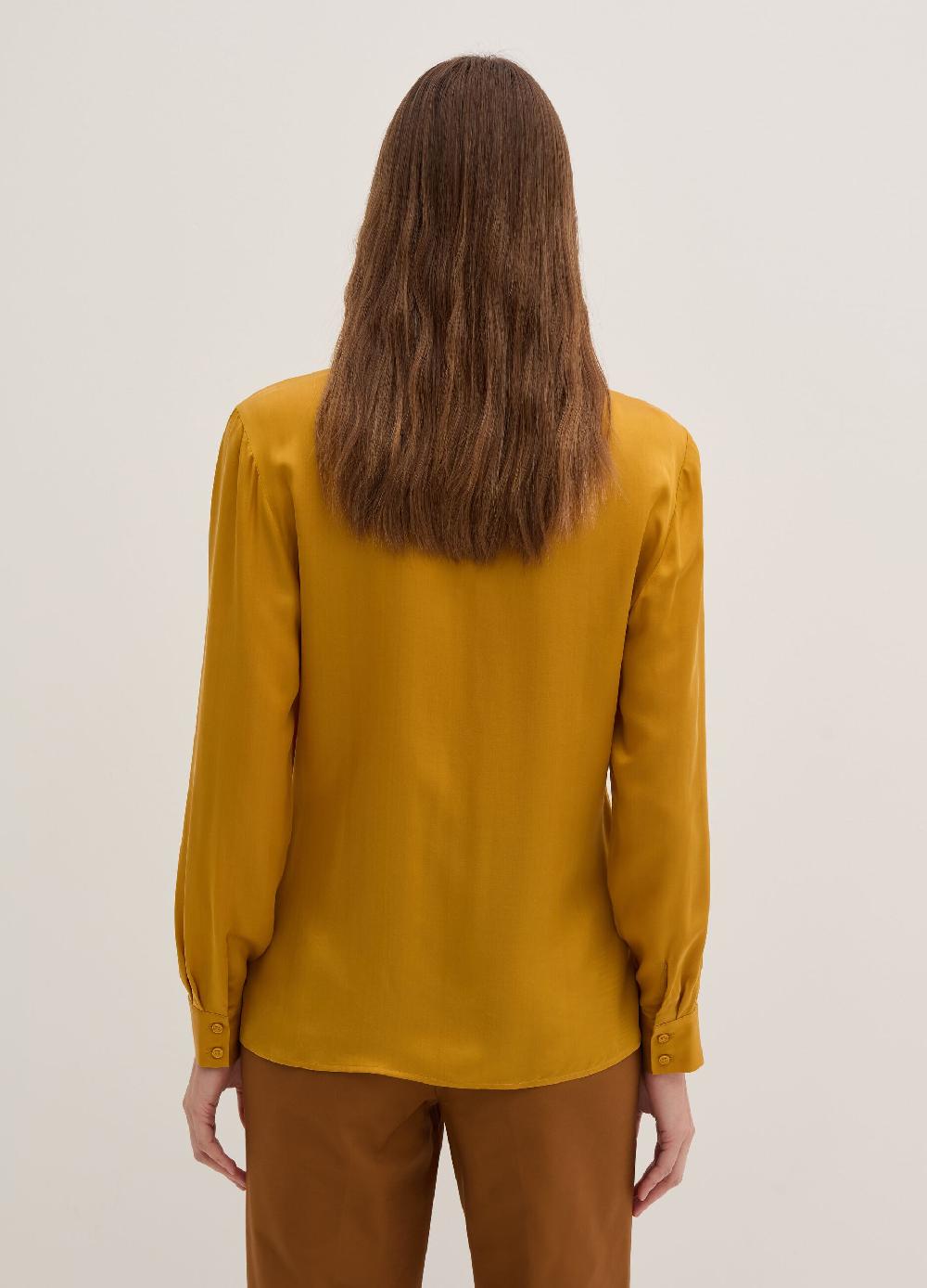 Stefanel Camicia Regular Fit In Satin