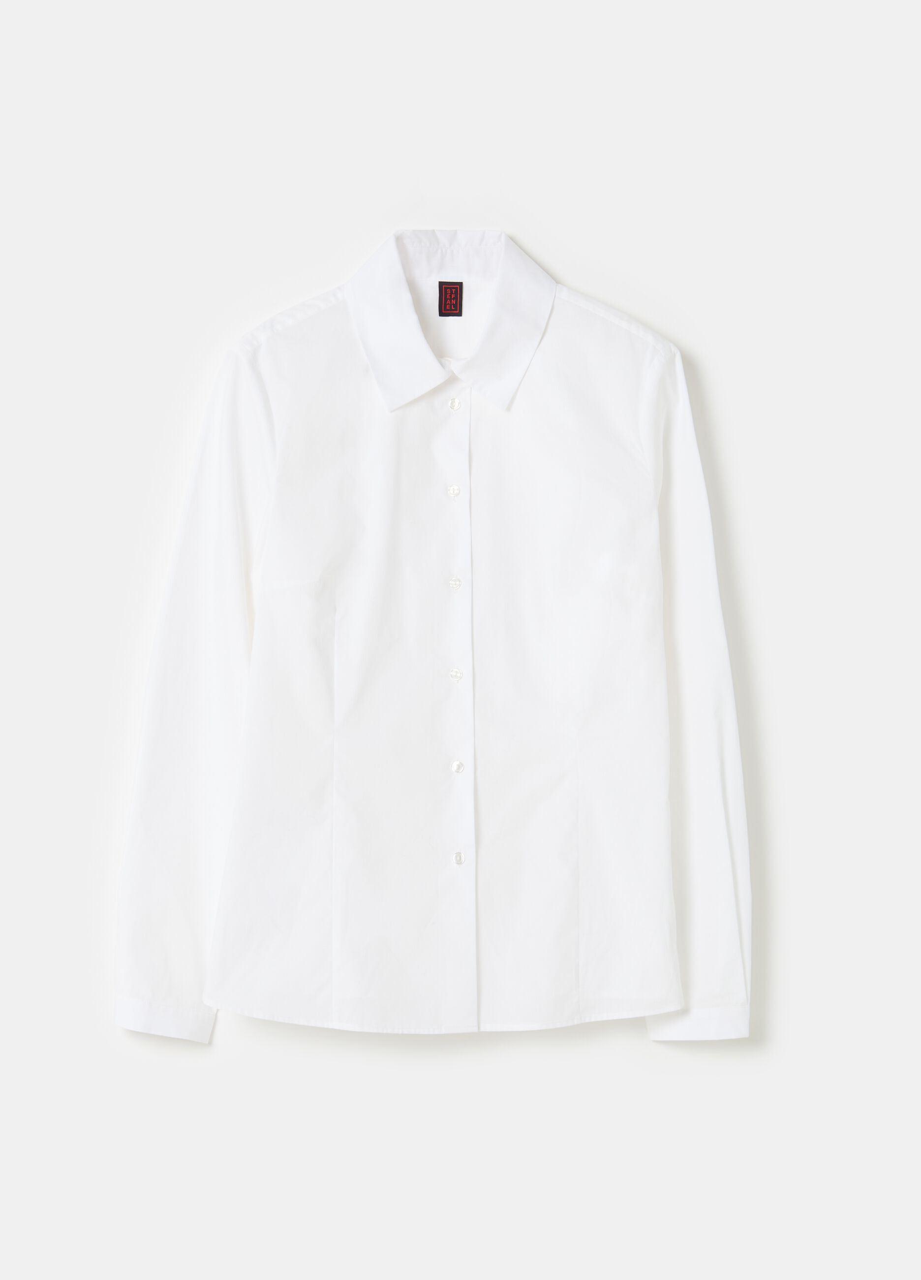 Stefanel Camicia Slim Fit In Popeline