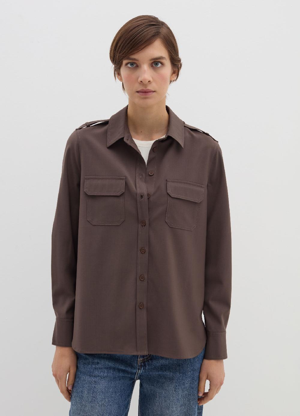 Stefanel Camicia Utility Con Tasche