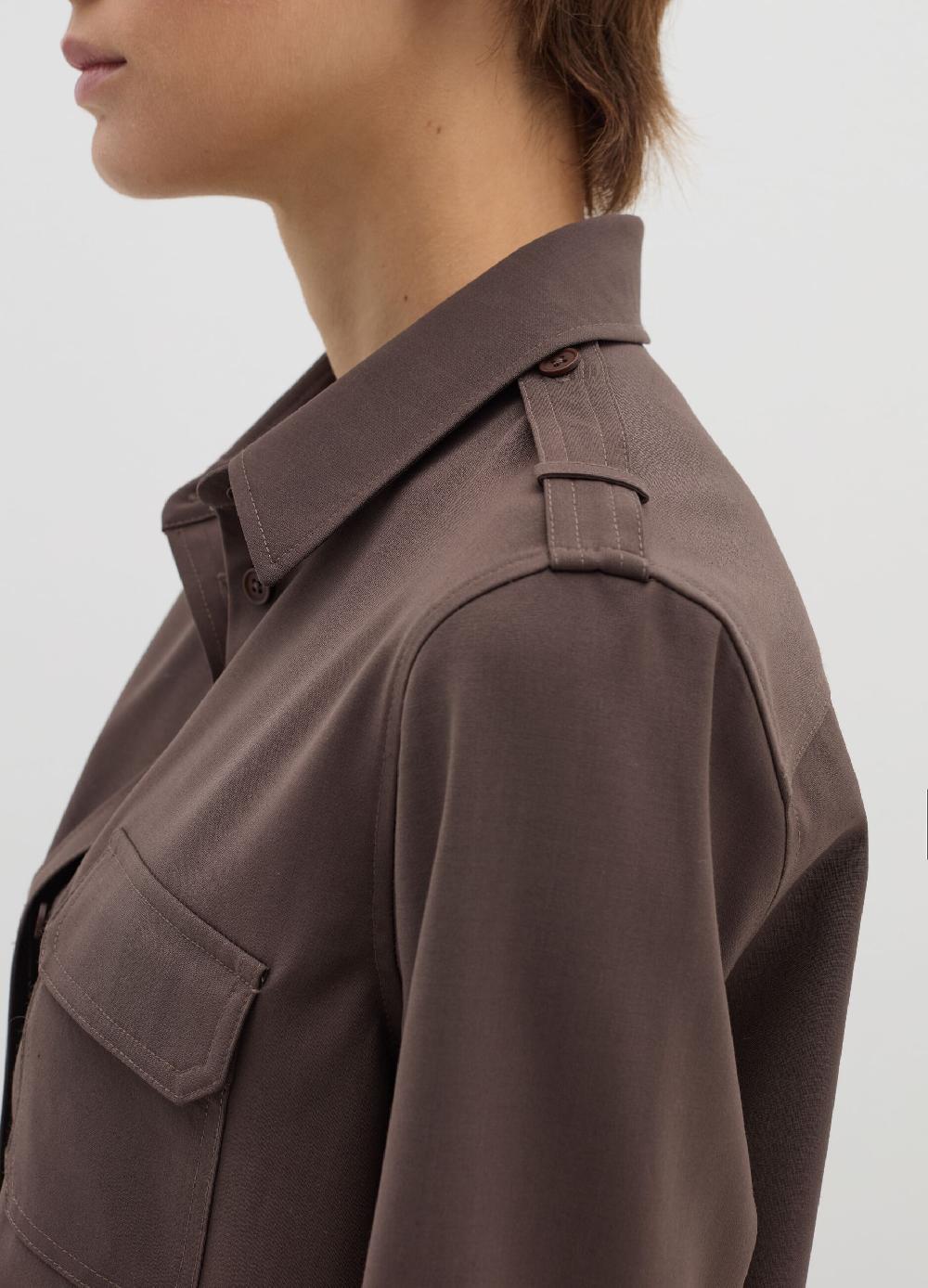 Stefanel Camicia Utility Con Tasche