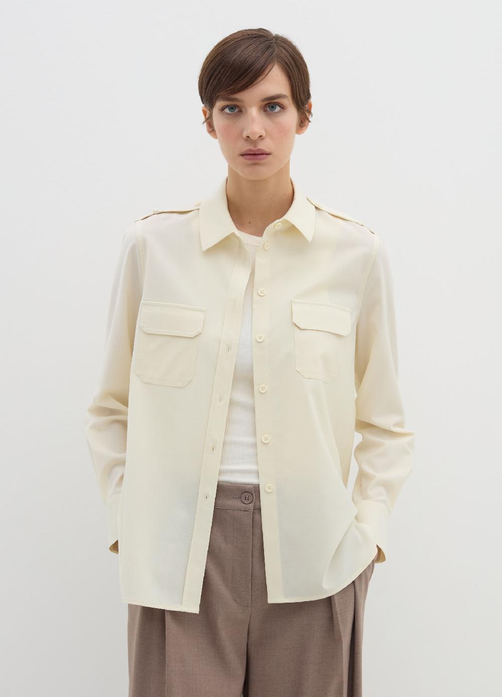 Stefanel Camicia Utility Con Tasche