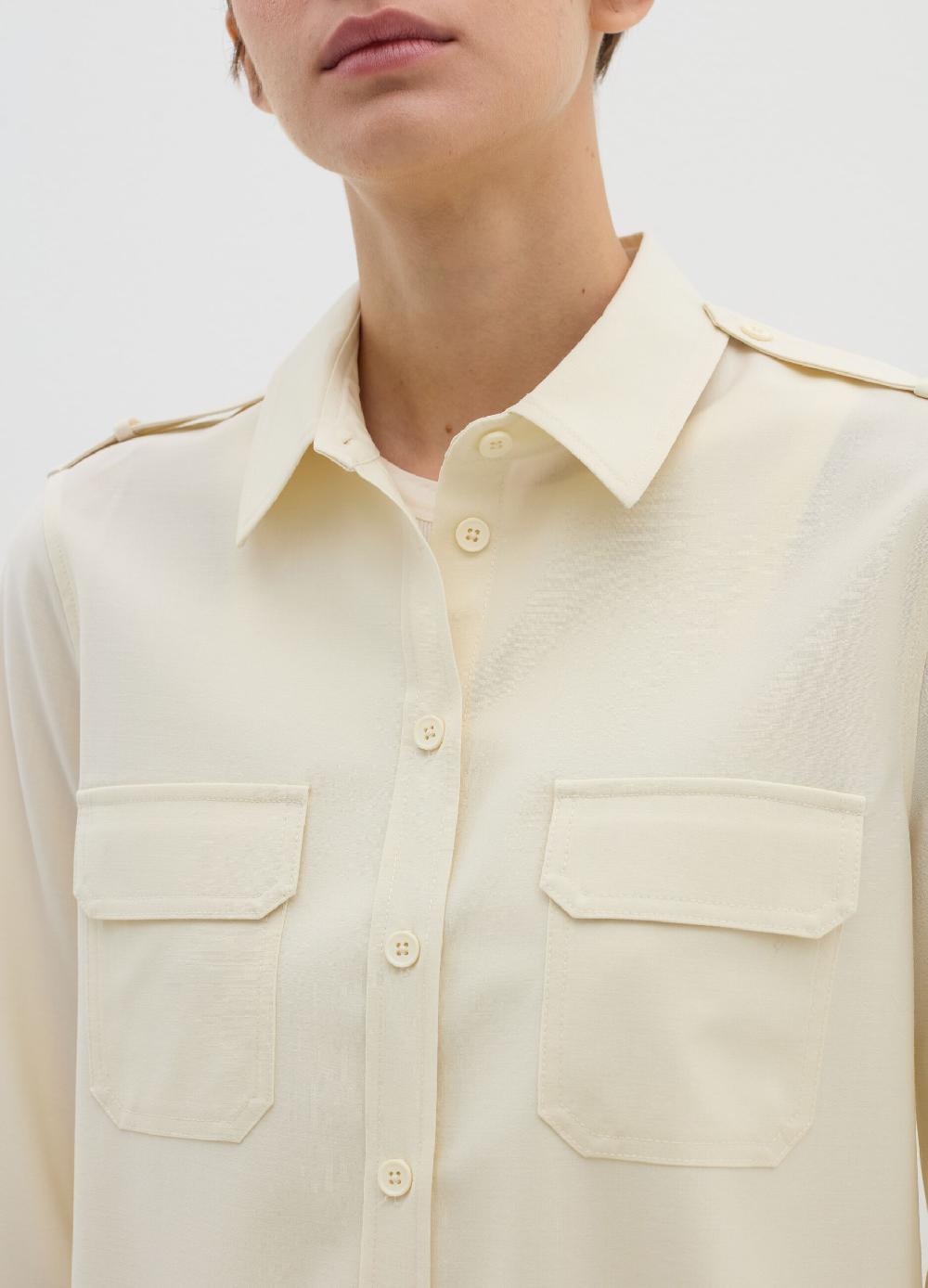 Stefanel Camicia Utility Con Tasche