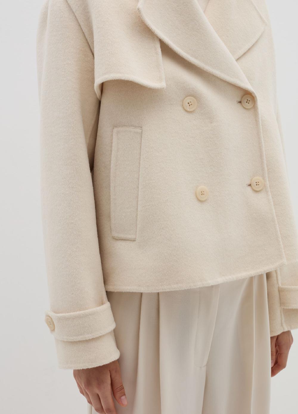 Stefanel Cappotto Corto Doppiopetto