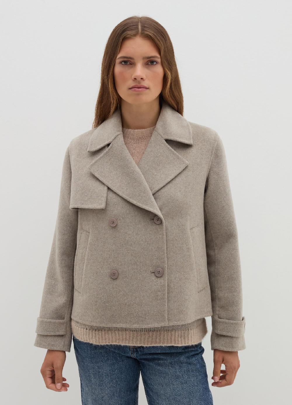 Stefanel Cappotto Corto Doppiopetto