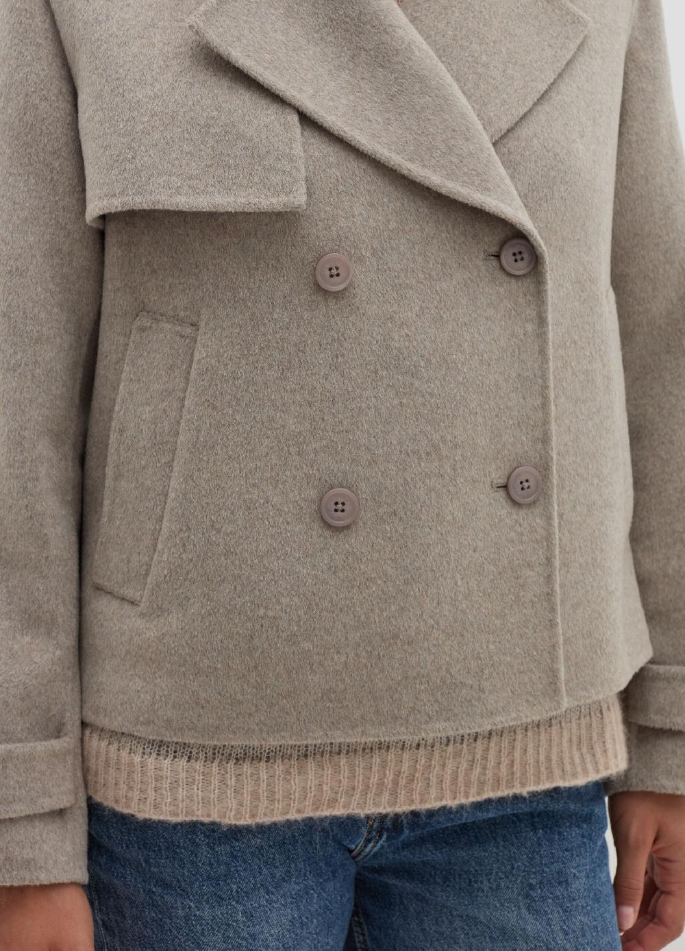 Stefanel Cappotto Corto Doppiopetto