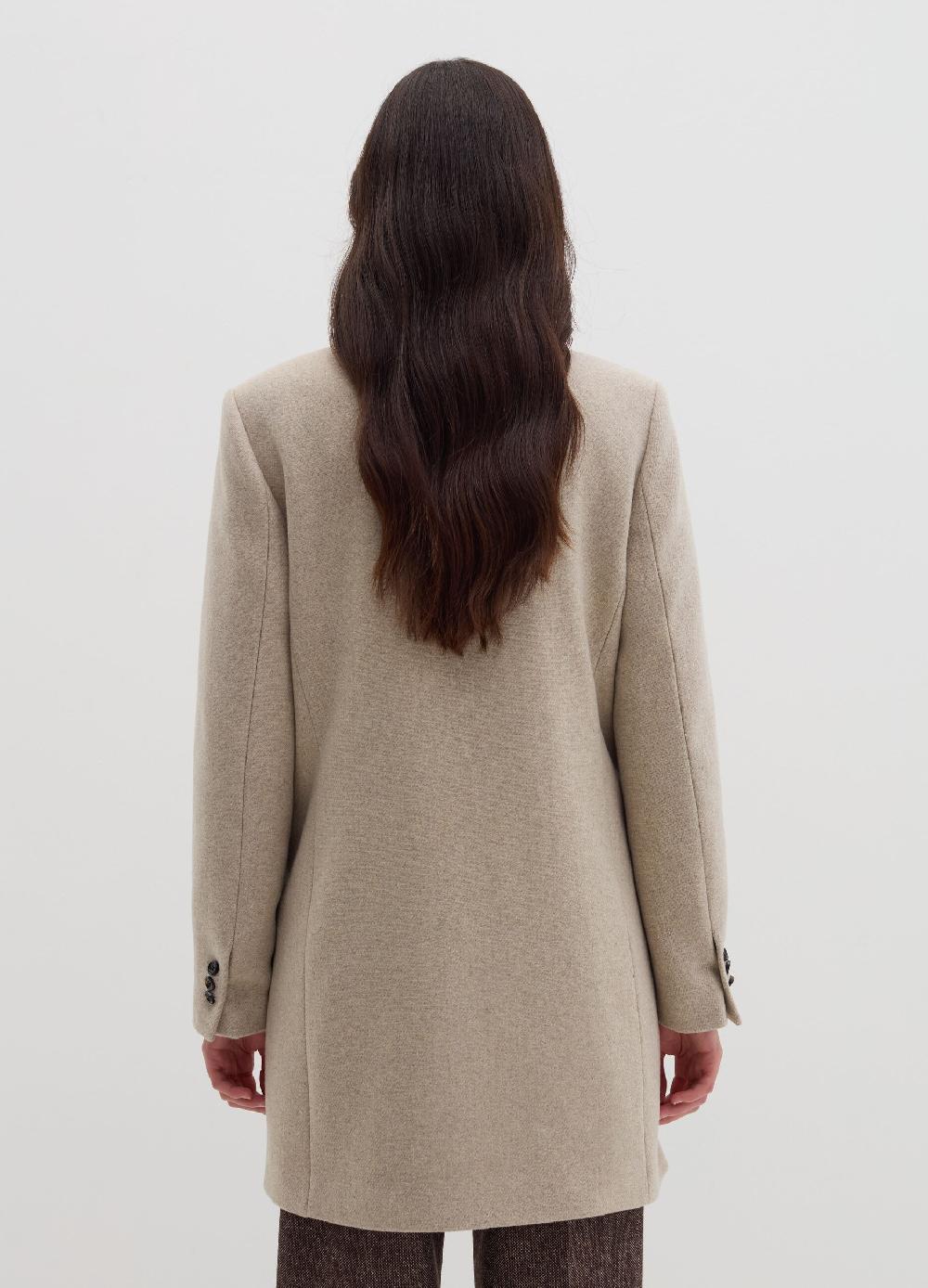 Stefanel Cappotto Doppiopetto In Panno