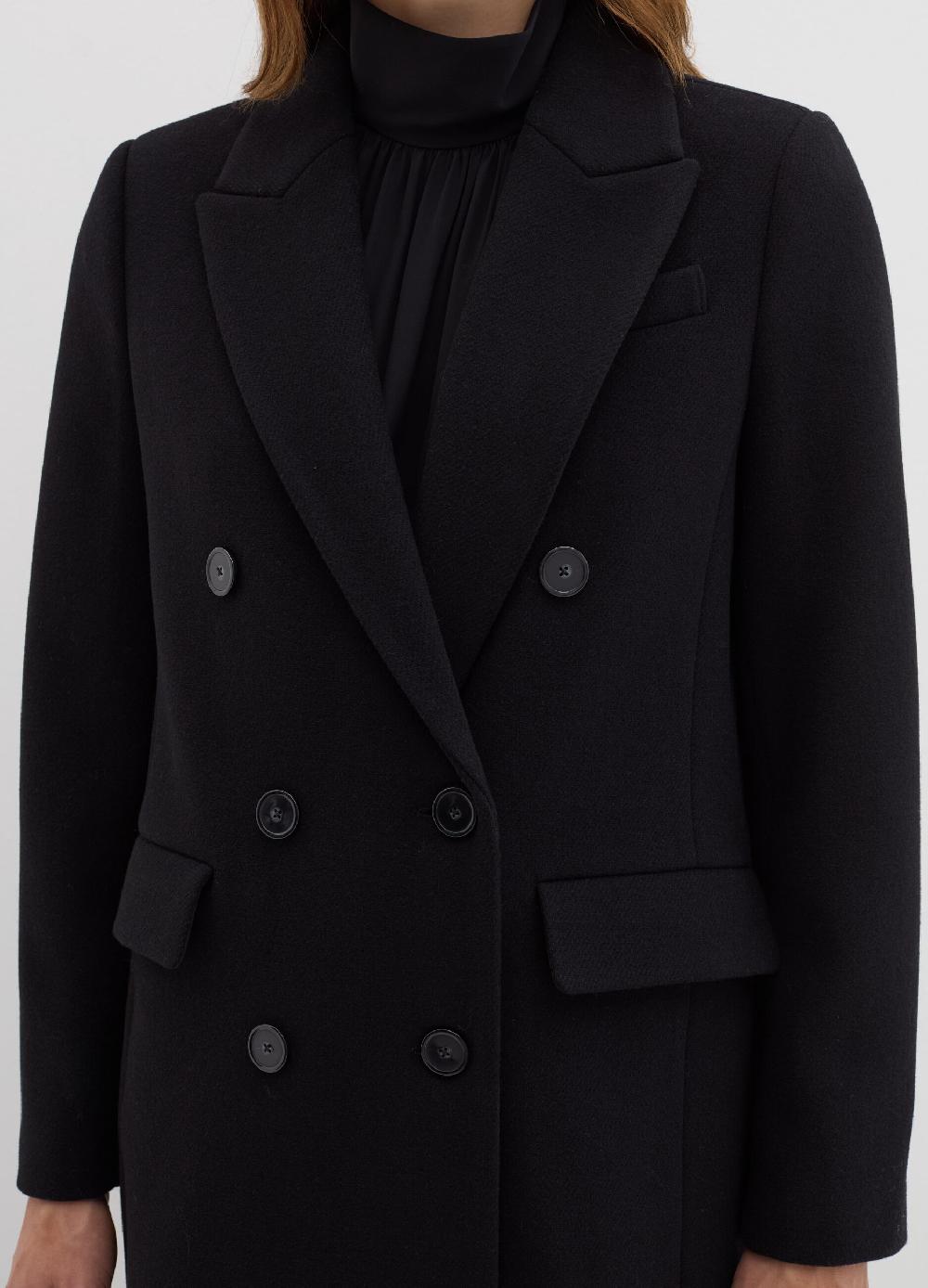 Stefanel Cappotto Doppiopetto In Panno