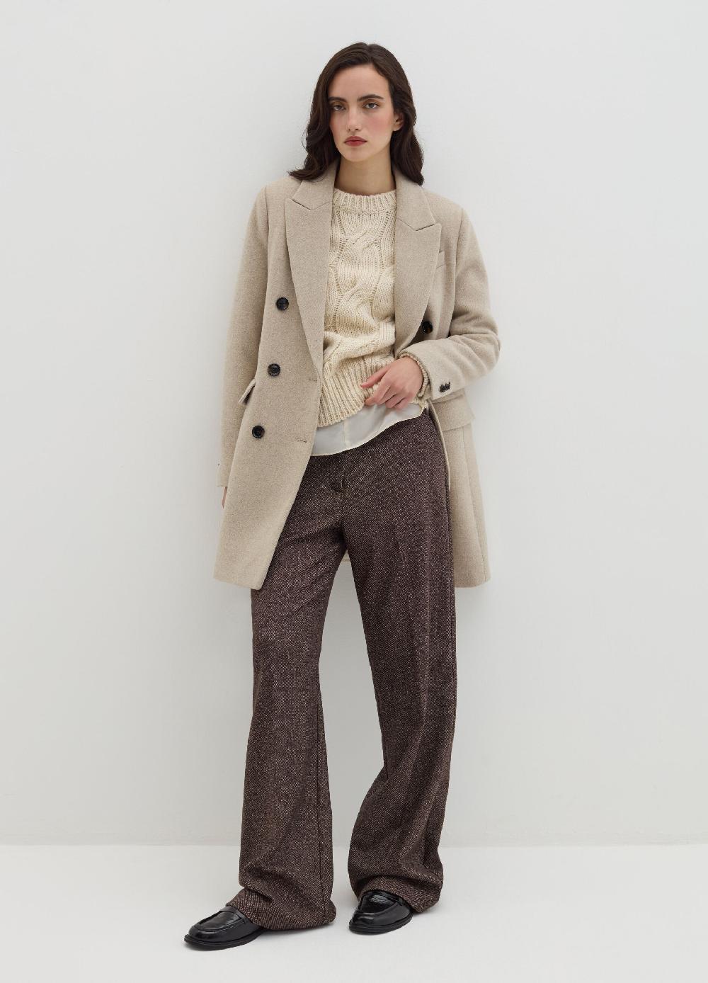 Stefanel Cappotto doppiopetto in panno