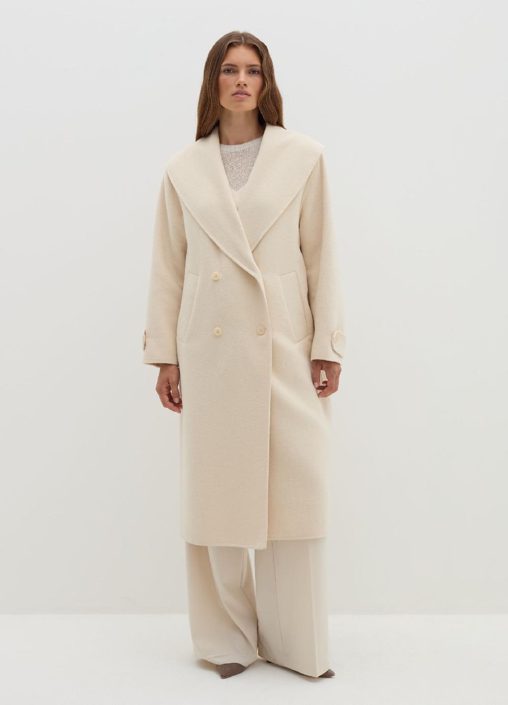 Stefanel Cappotto Lungo Doppiopetto