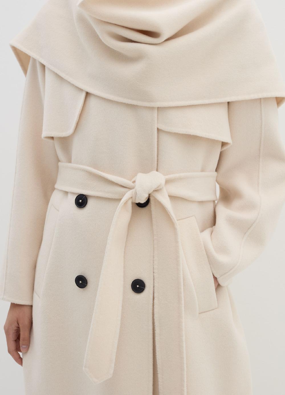 Stefanel Cappotto Lungo Doppiopetto A Mantella