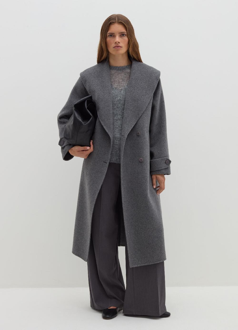 Stefanel Cappotto lungo doppiopetto