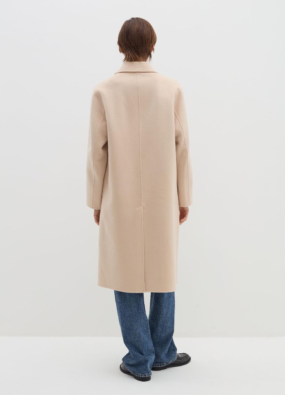 Stefanel Cappotto Lungo Doppiopetto In Panno