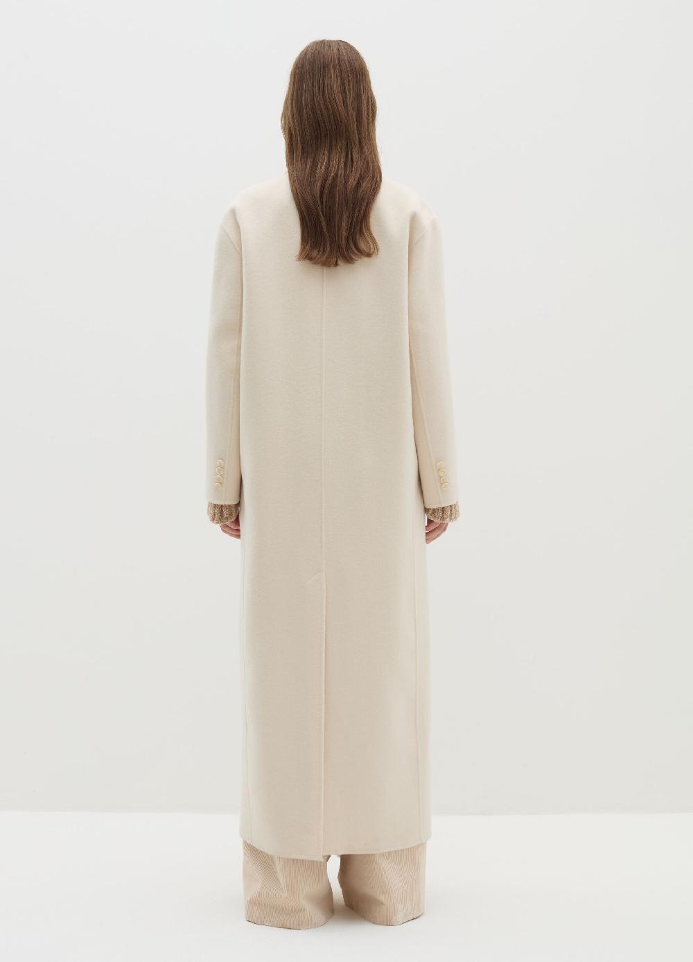 Stefanel Cappotto Lungo Doppiopetto In Panno