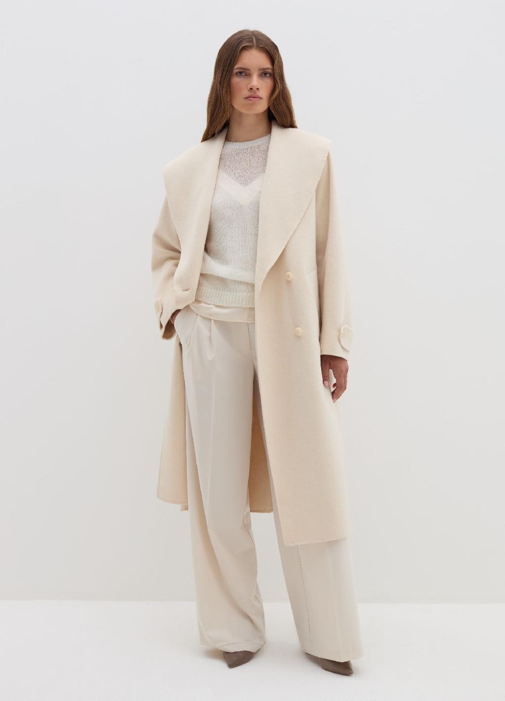 Stefanel Cappotto lungo doppiopetto