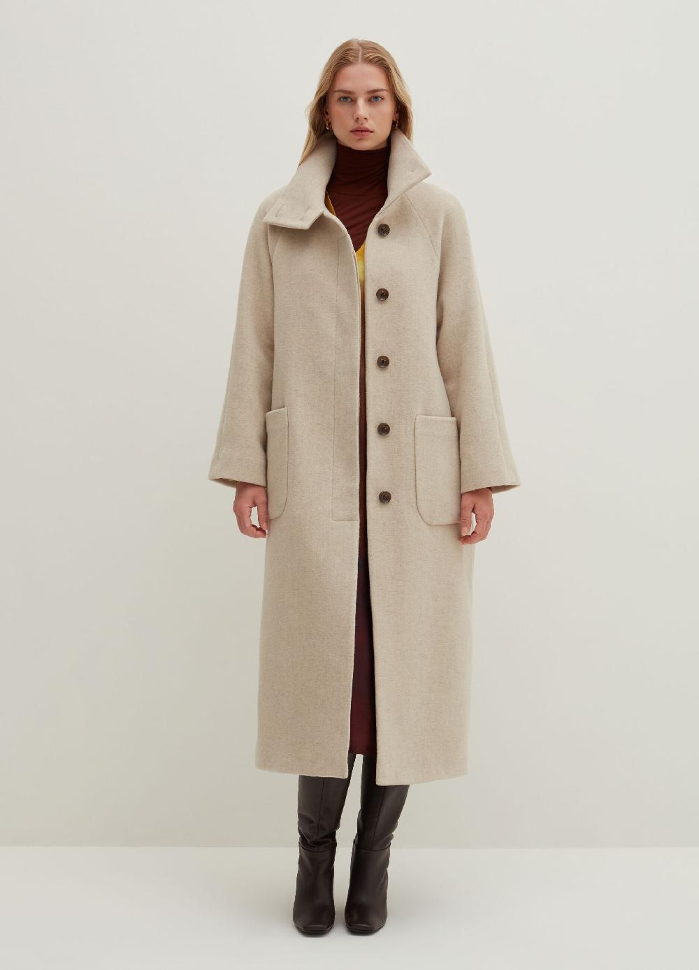 Stefanel Cappotto lungo in velour