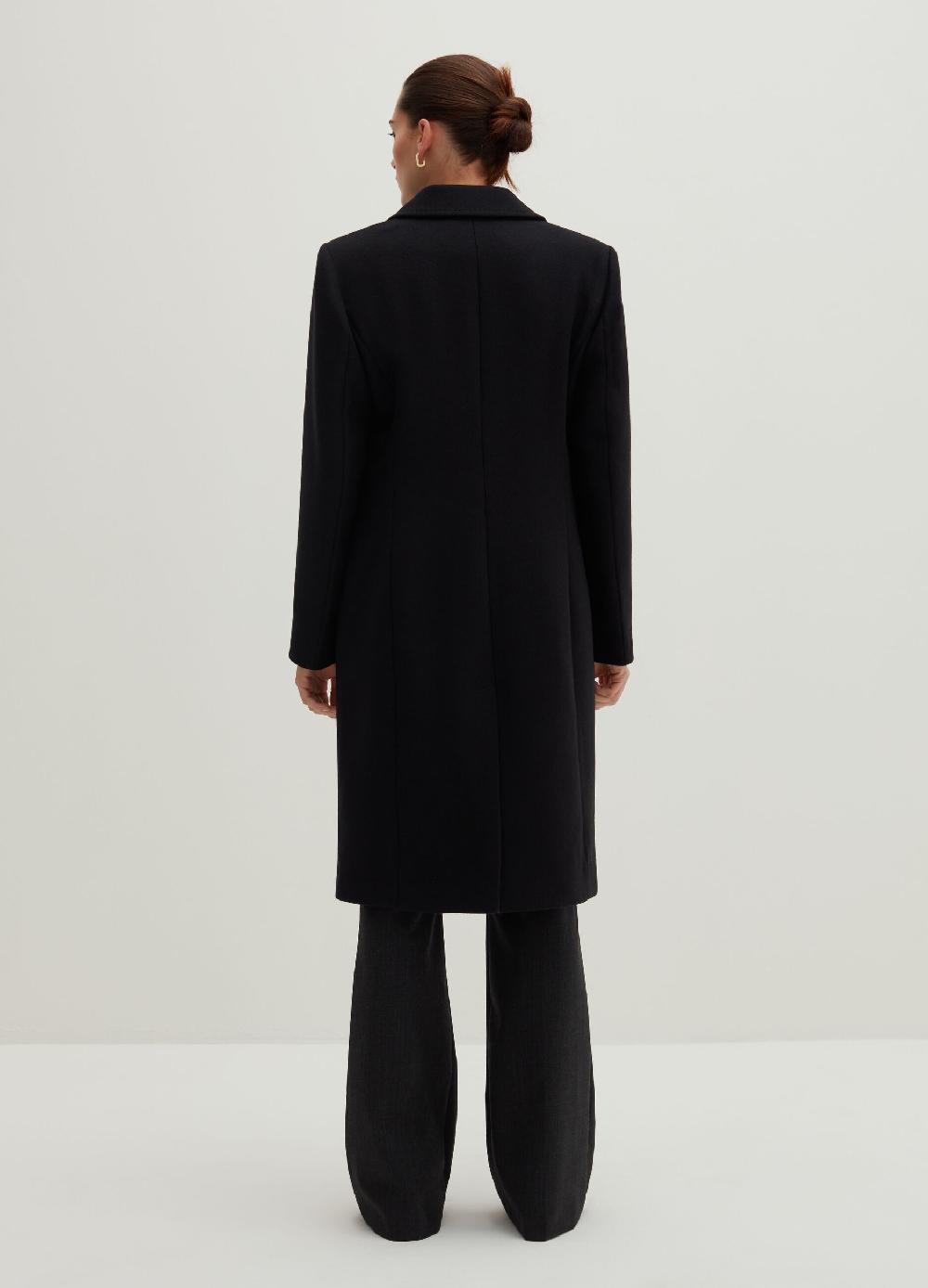 Stefanel Cappotto Lungo Monopetto