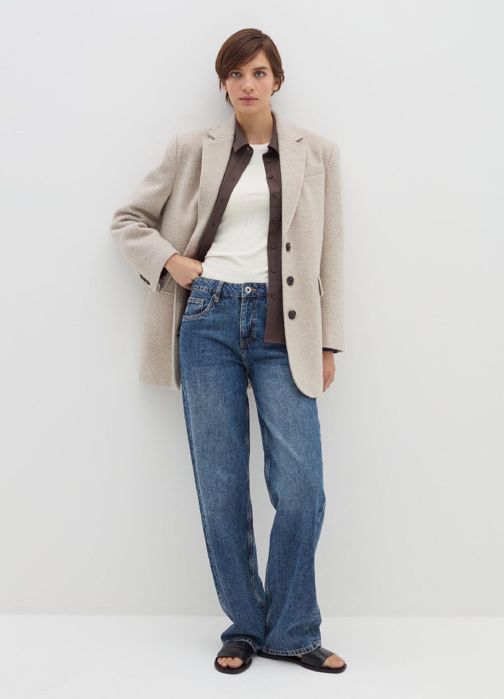 Stefanel Cappotto sette ottavi in panno