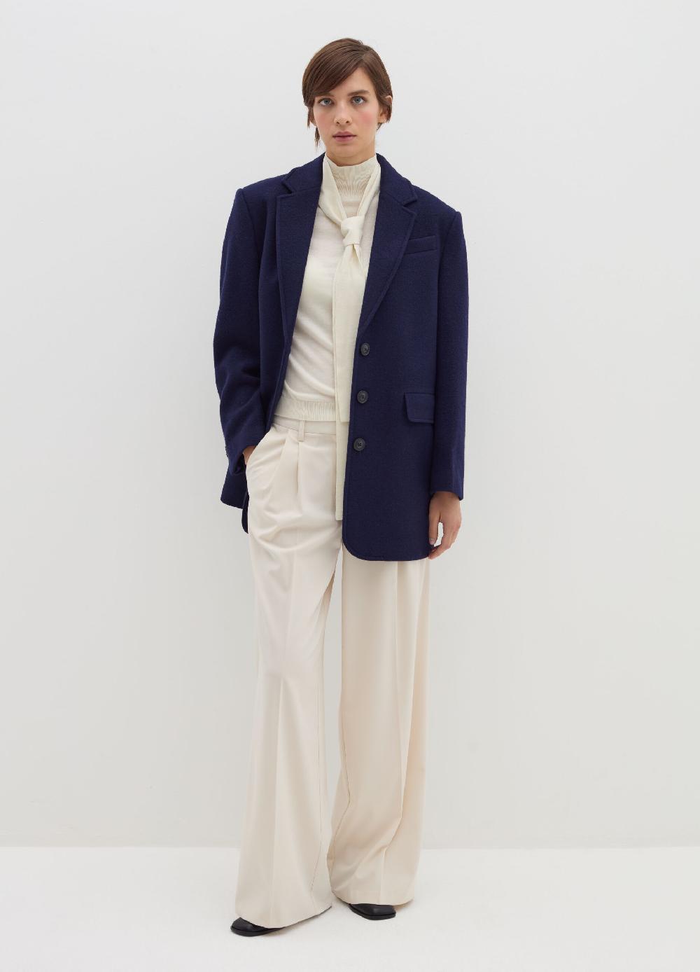 Stefanel Cappotto sette ottavi in panno