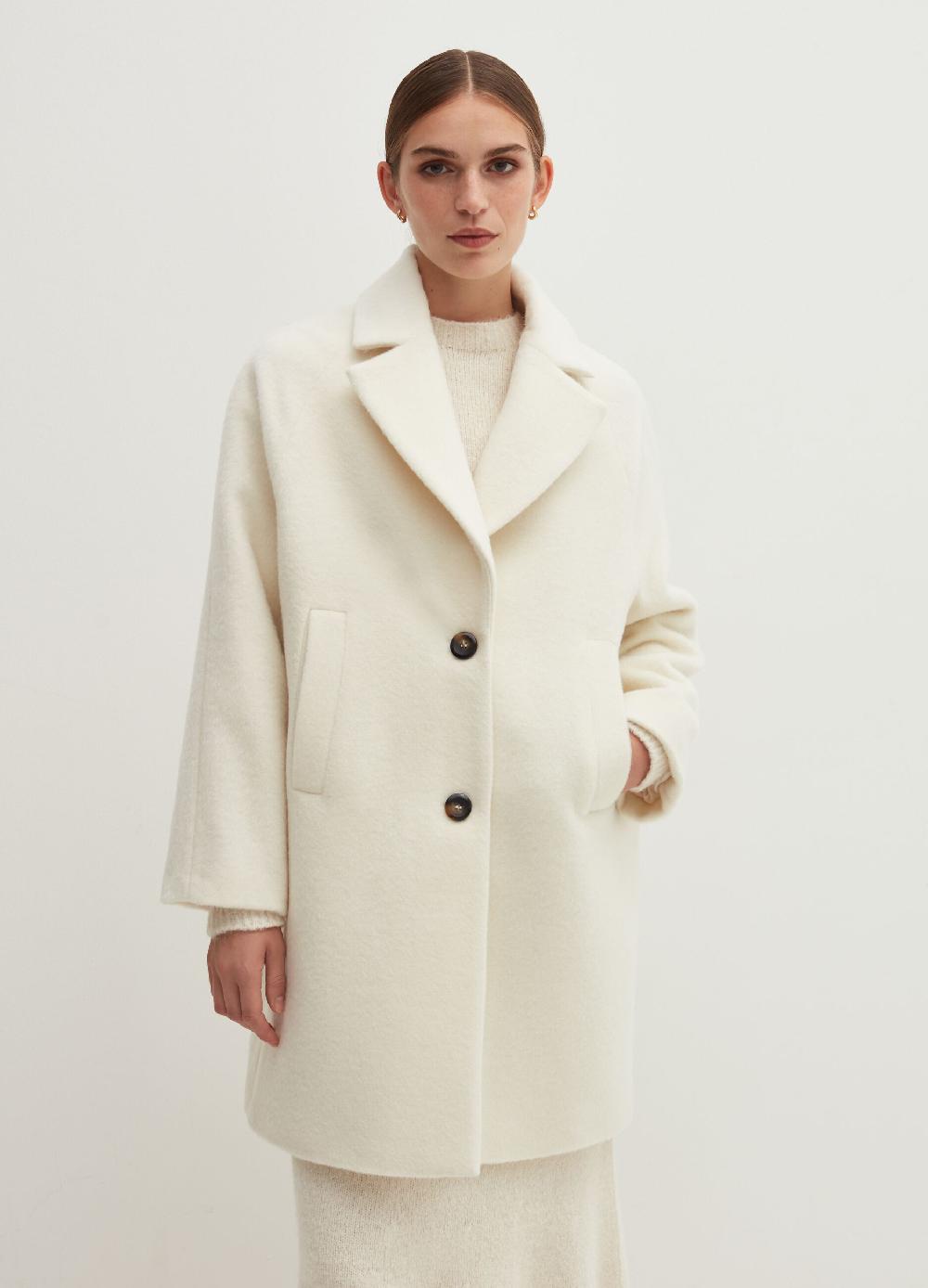 Stefanel Cappotto Sette Ottavi In Velour