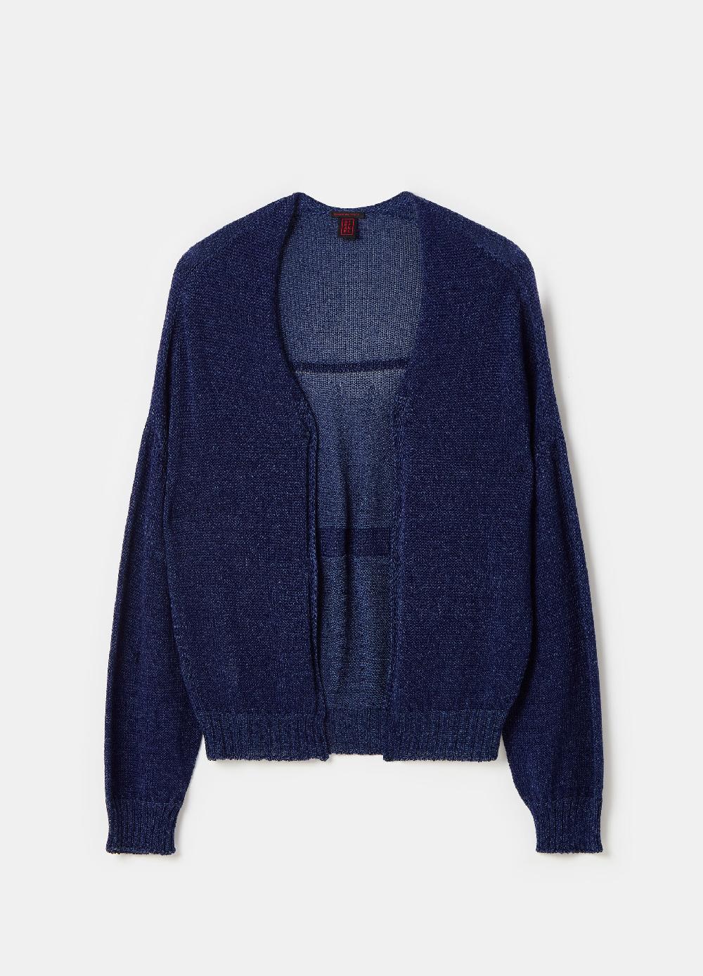 Stefanel Cardigan Aperto Oversize Senza Cuciture