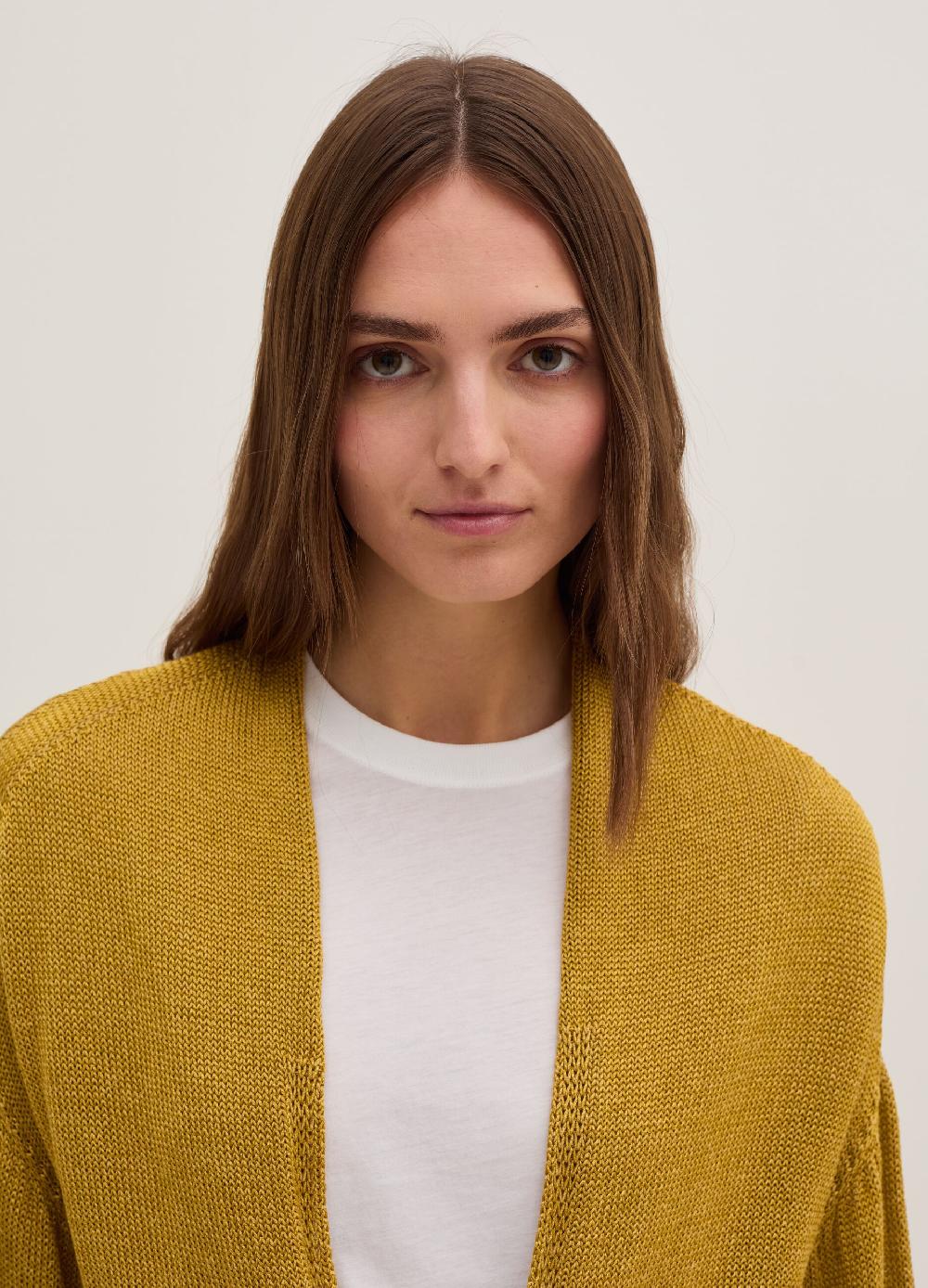 Stefanel Cardigan Aperto Oversize Senza Cuciture