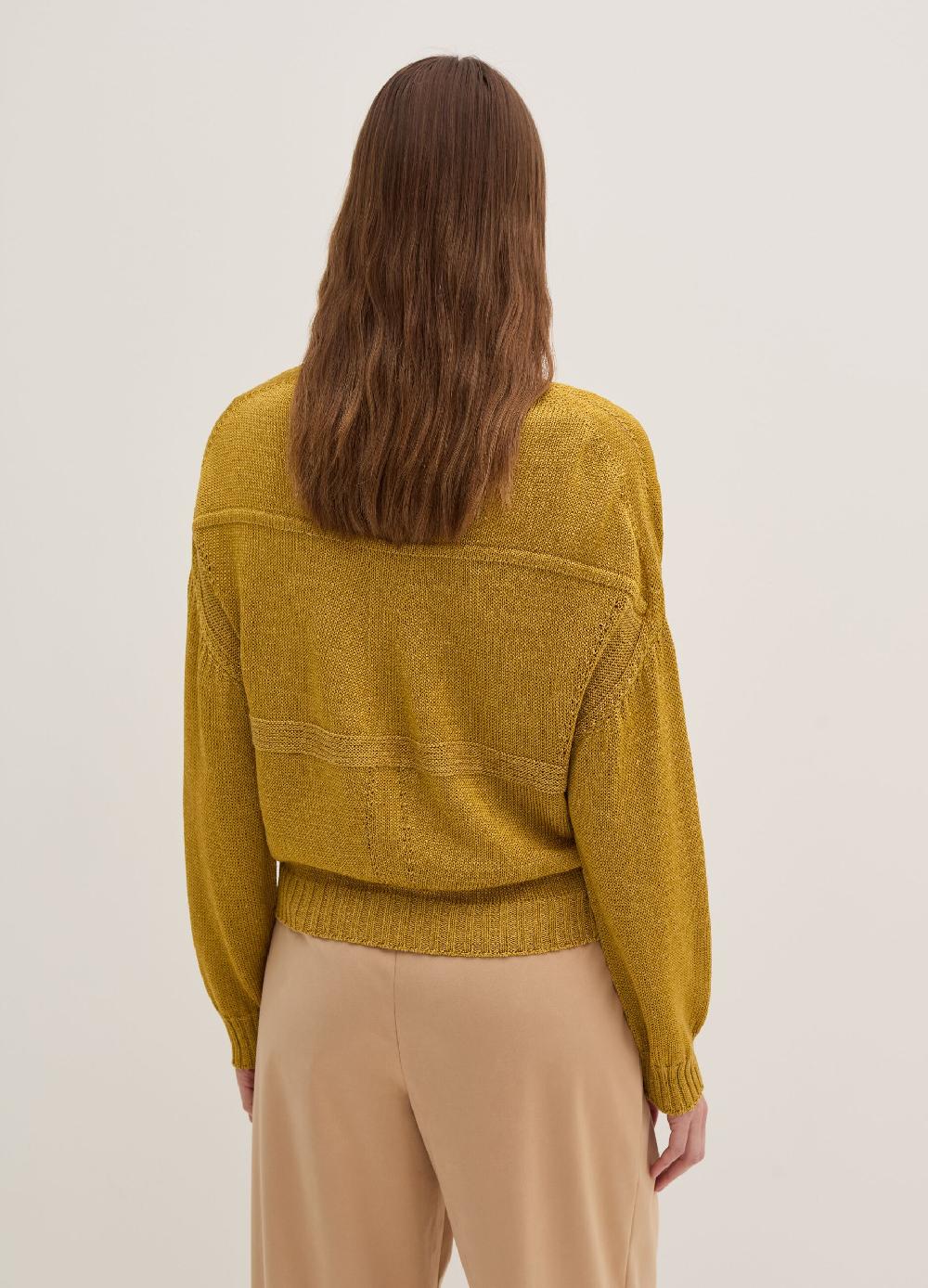 Stefanel Cardigan Aperto Oversize Senza Cuciture