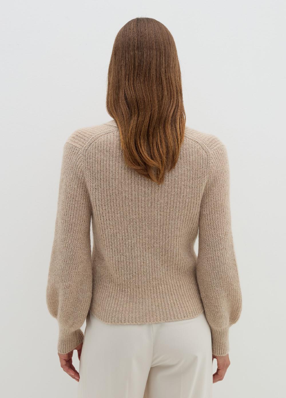 Stefanel Cardigan In Lurex Con Scollo A V