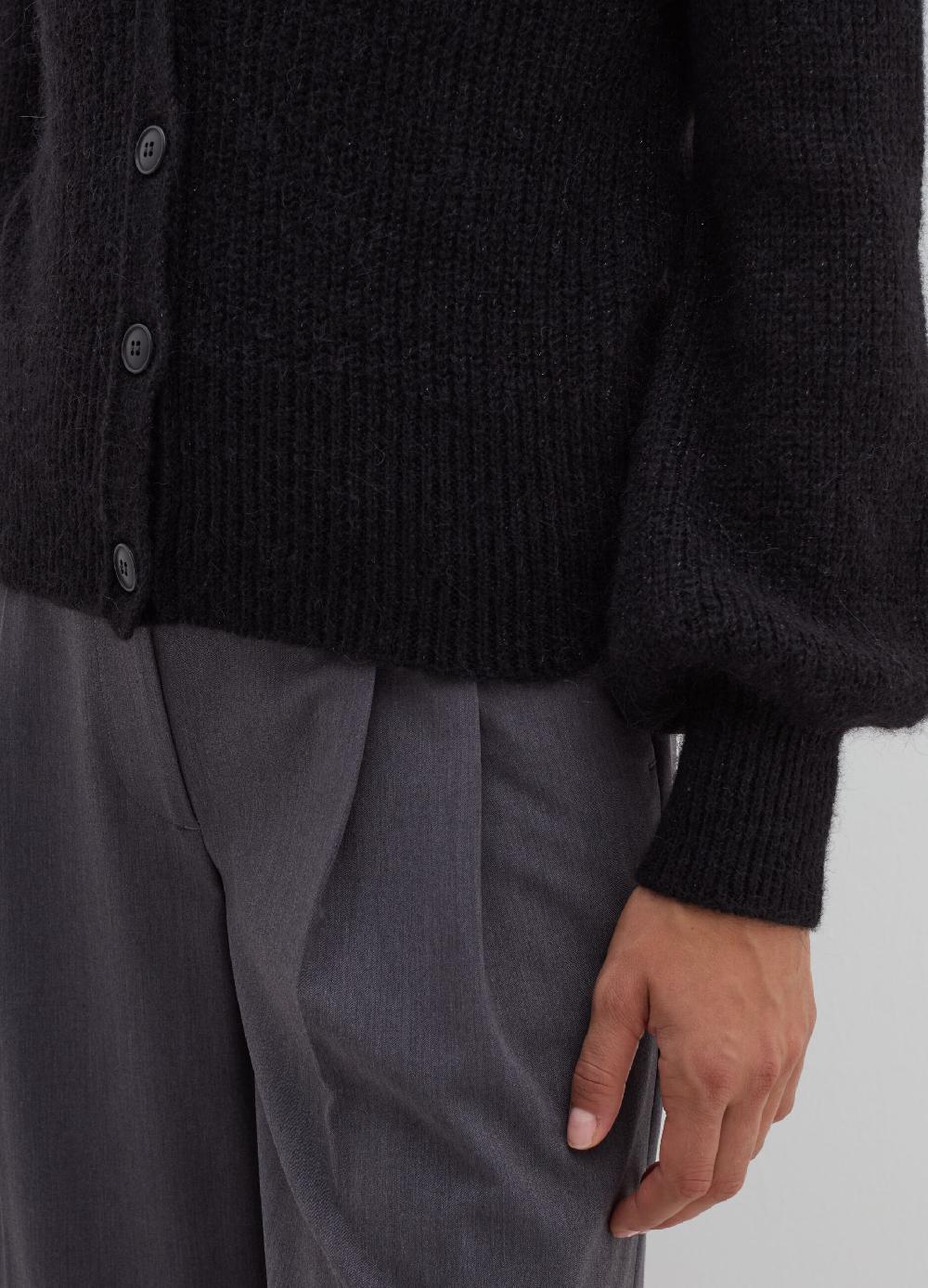 Stefanel Cardigan In Lurex Con Scollo A V