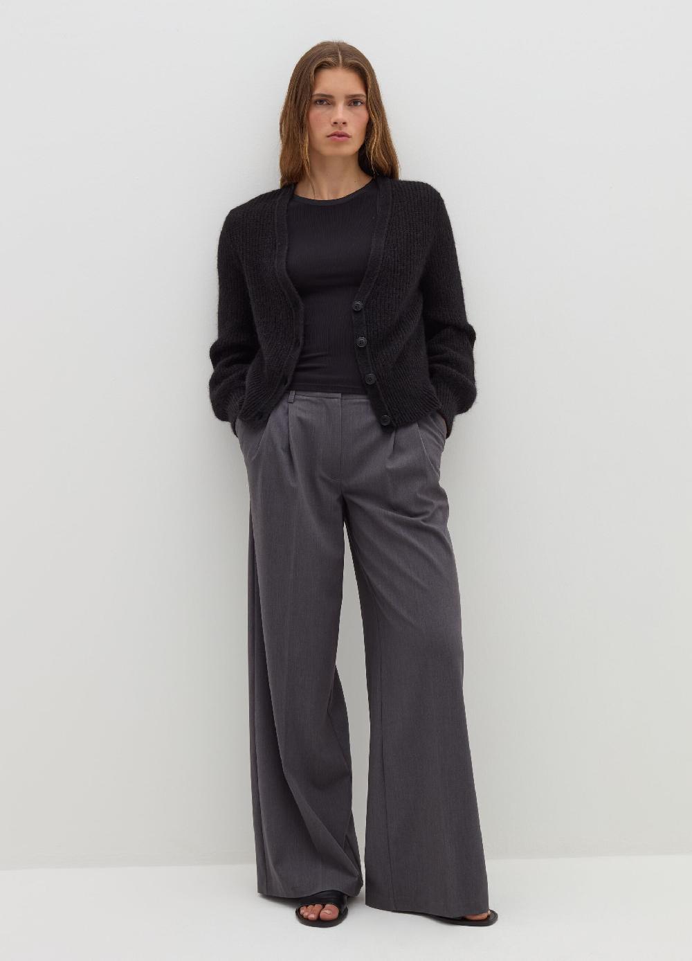 Stefanel Cardigan in lurex con scollo a V