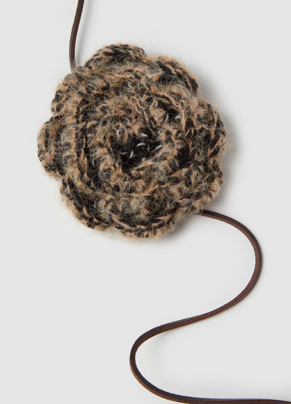 Stefanel Cintura Sottile Con Applicazione Fiore