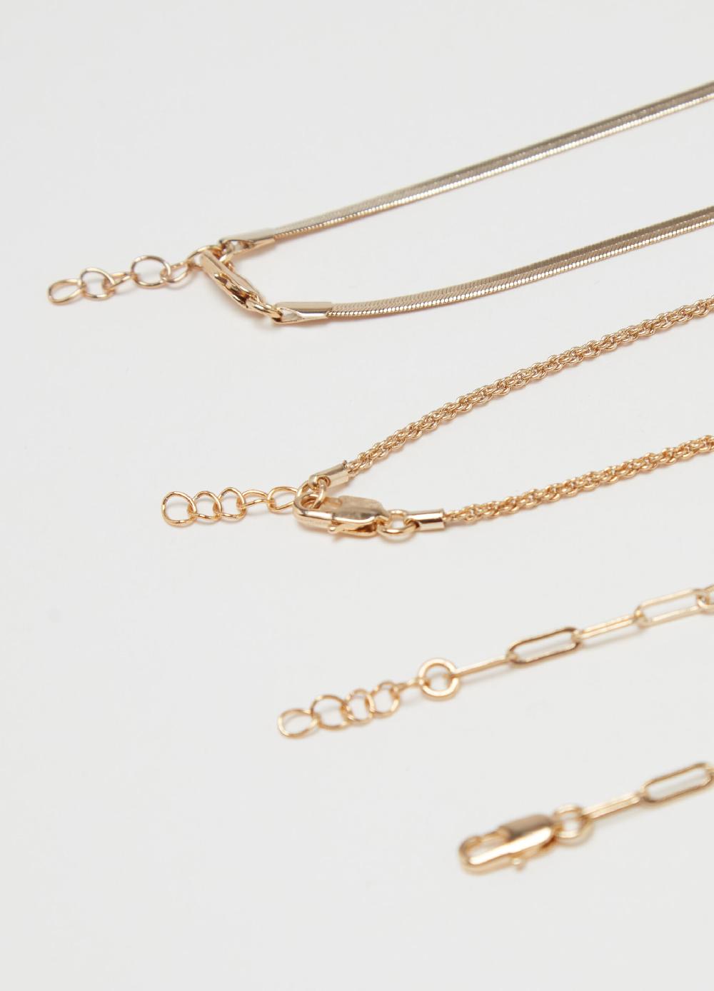 Stefanel Collana Girocollo A Tre Fili