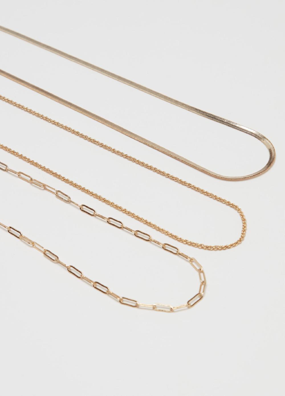 Stefanel Collana Girocollo A Tre Fili