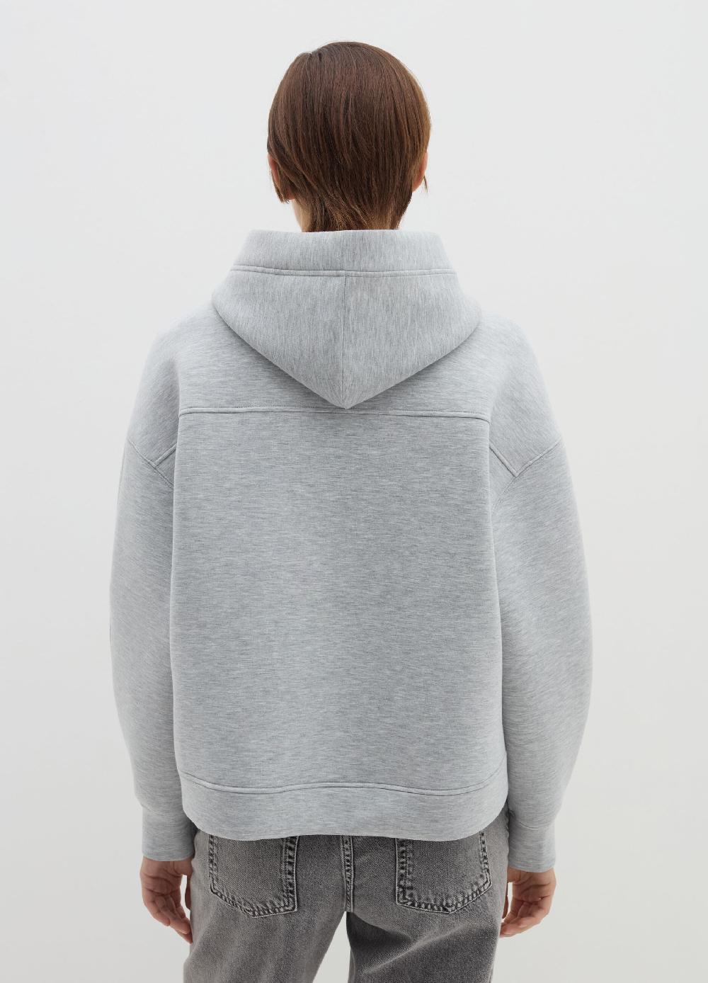 Stefanel Felpa Over Con Cappuccio E Zip