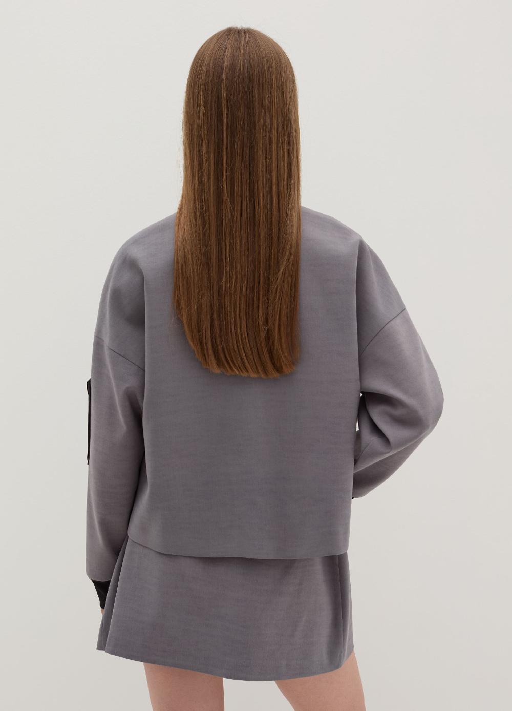 Stefanel Giacca Bomber In Poly Cotton