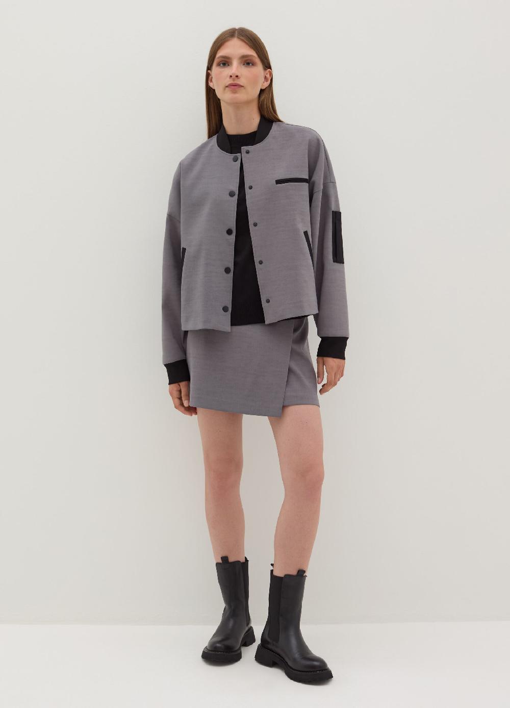 Stefanel Giacca bomber in poly cotton