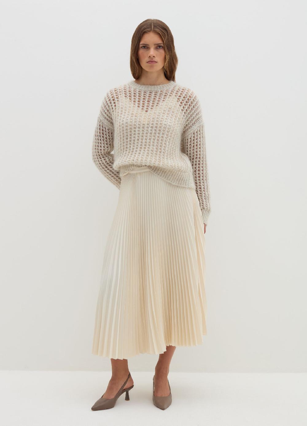 Stefanel Gonna midi plisse