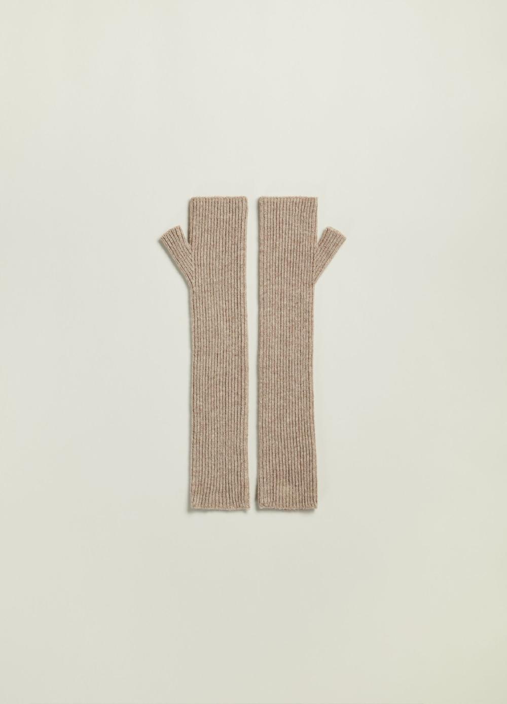 Stefanel Guanti In Lana Senza Dita