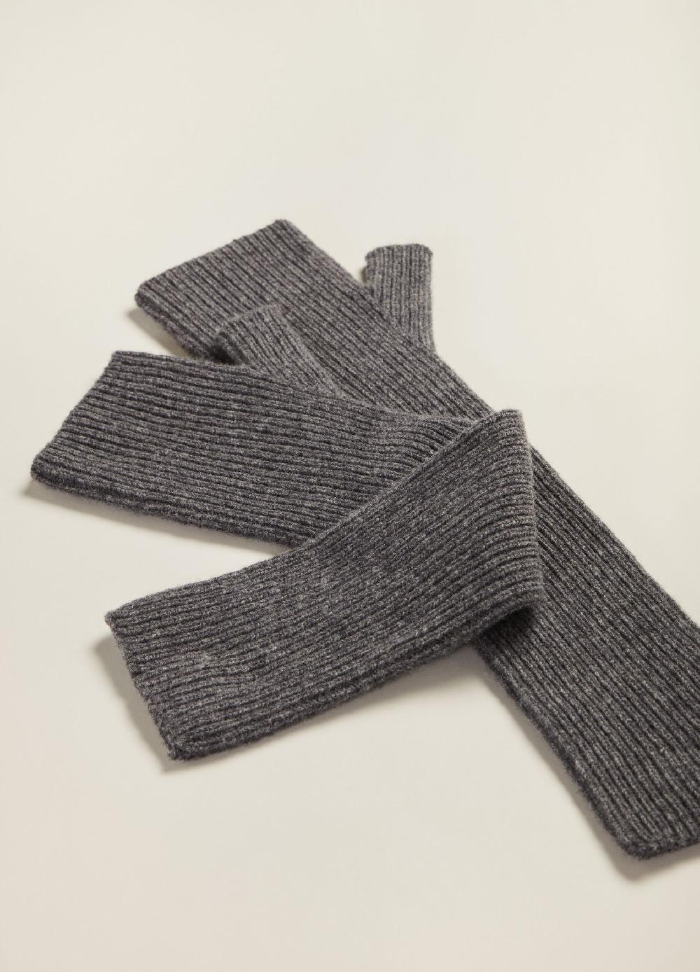 Stefanel Guanti In Lana Senza Dita