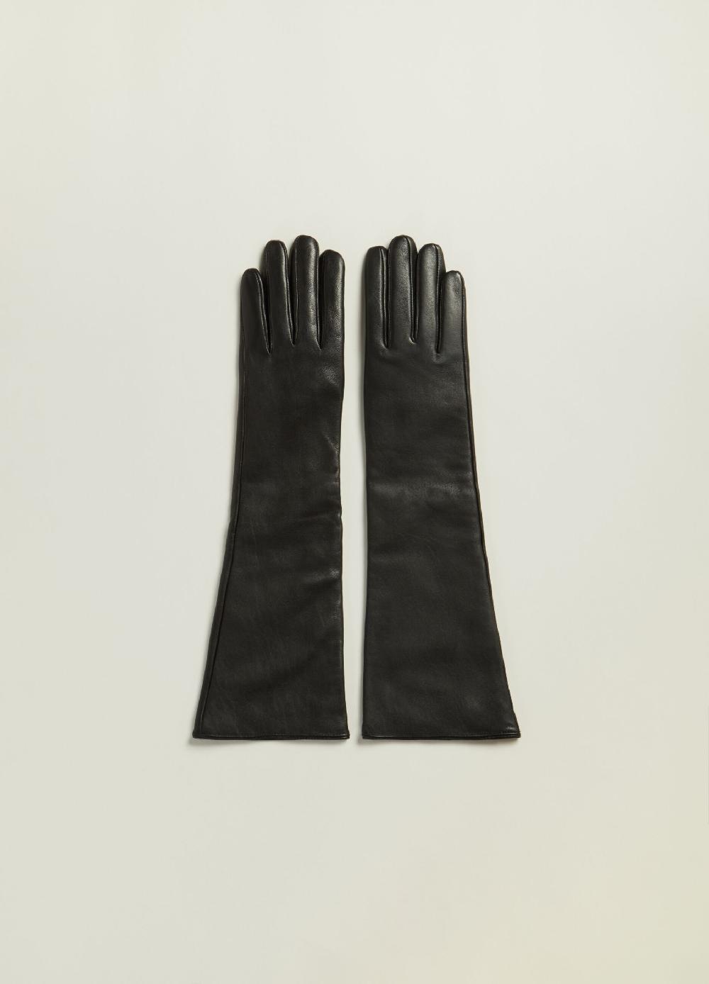 Stefanel Guanti Lunghi In Pelle