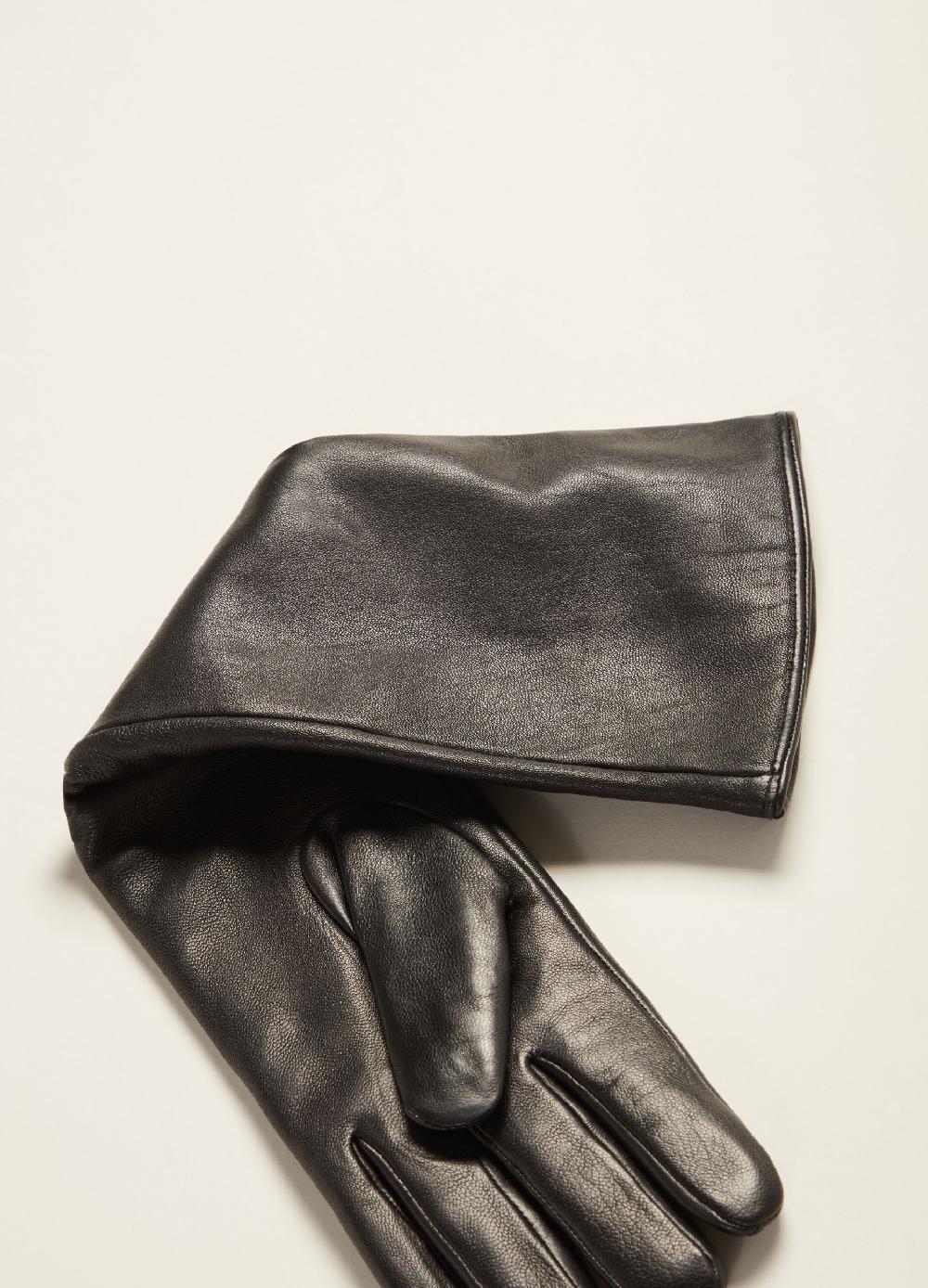 Stefanel Guanti Lunghi In Pelle