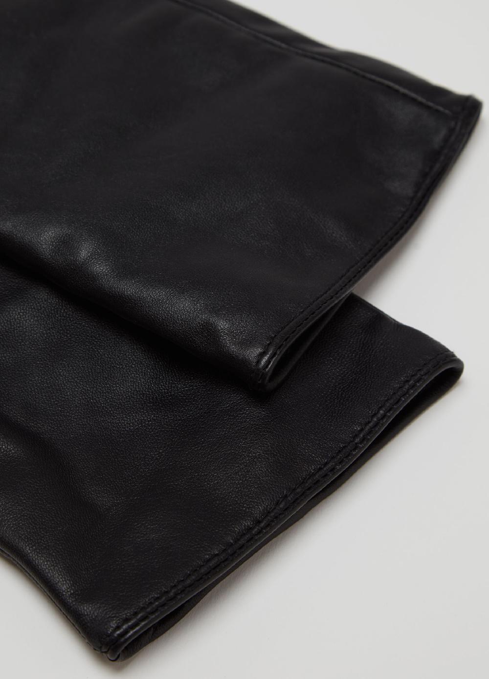 Stefanel Guanti Midi In Pelle