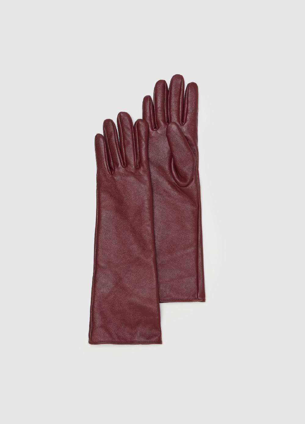 Stefanel Guanti Midi In Pelle